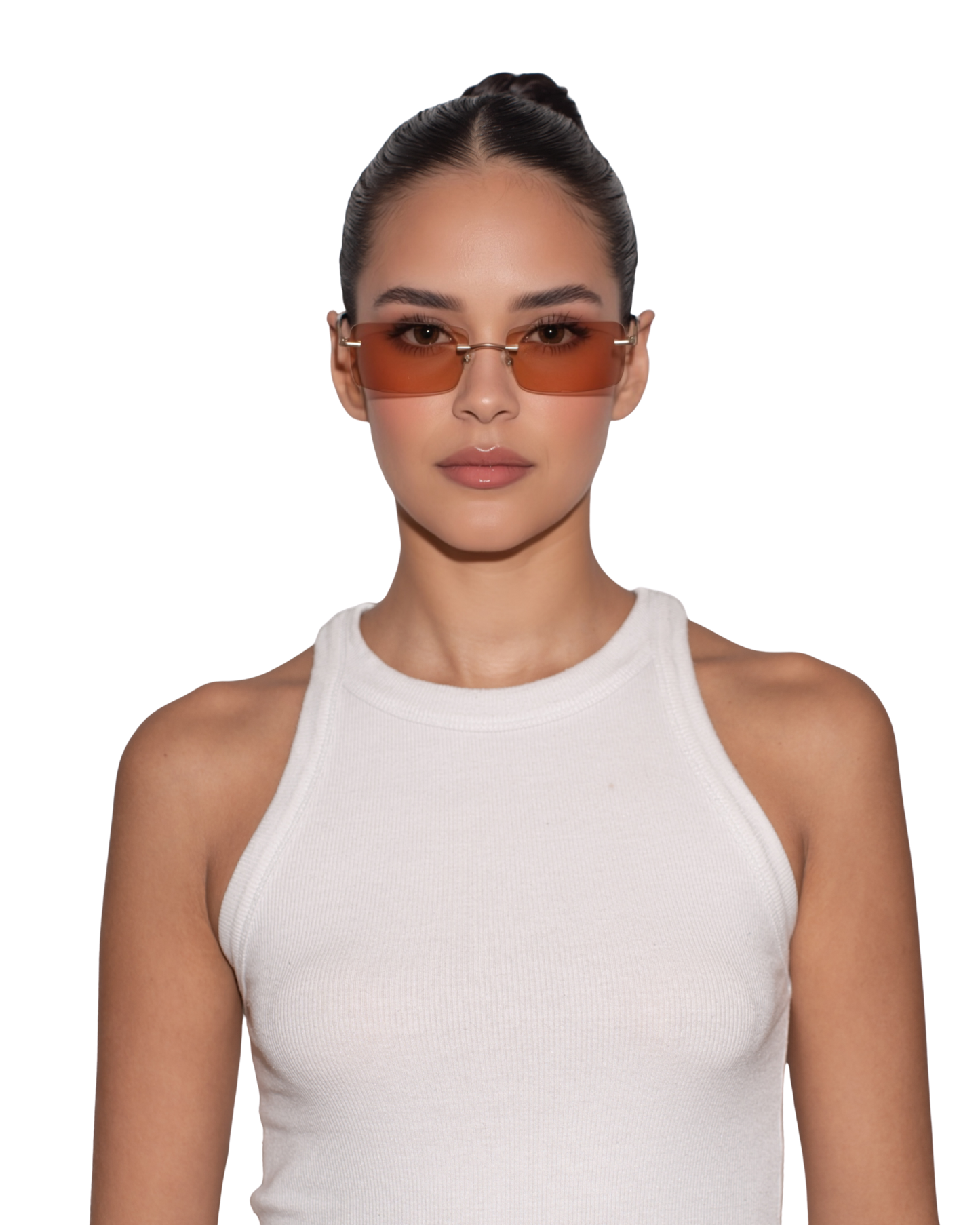 Layla - Orange Sunglasses