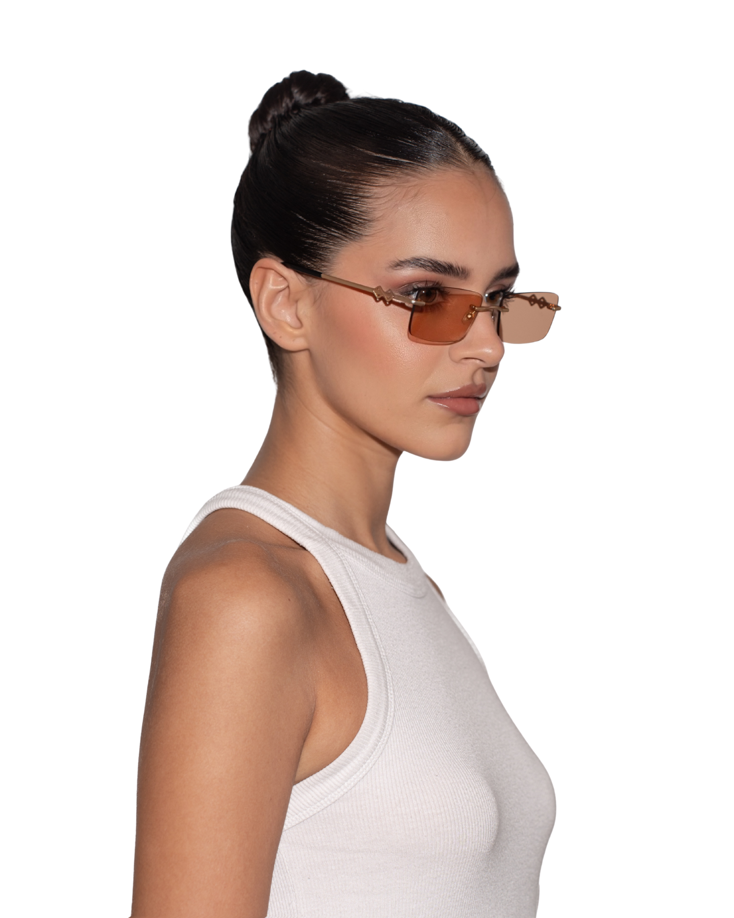 Layla - Orange Sunglasses