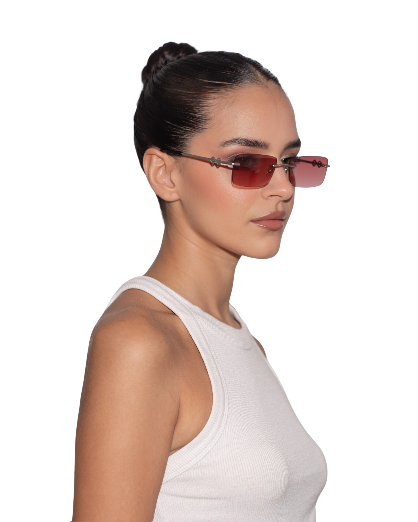 Layla - Red Ombre Sunglasses