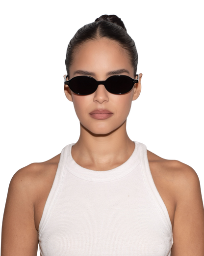 Noor - Black Sunglasses