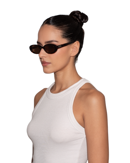 Olivia - Tortoise Sunglasses