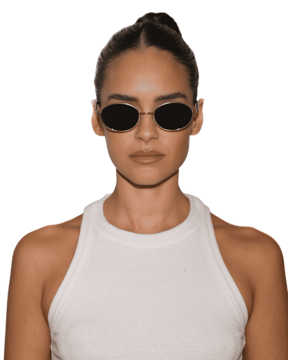 Sam - Gold Sunglasses