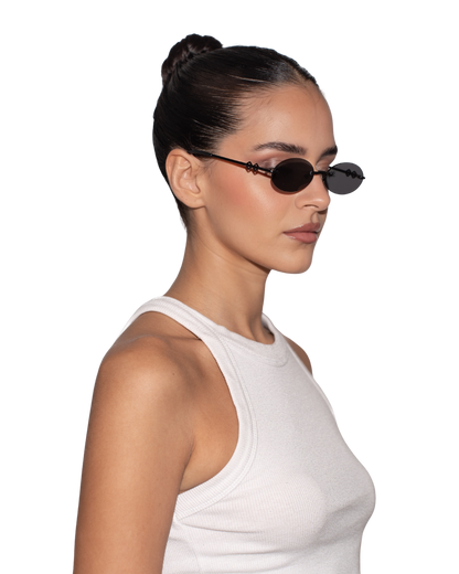 Vicky - Black Sunglasses