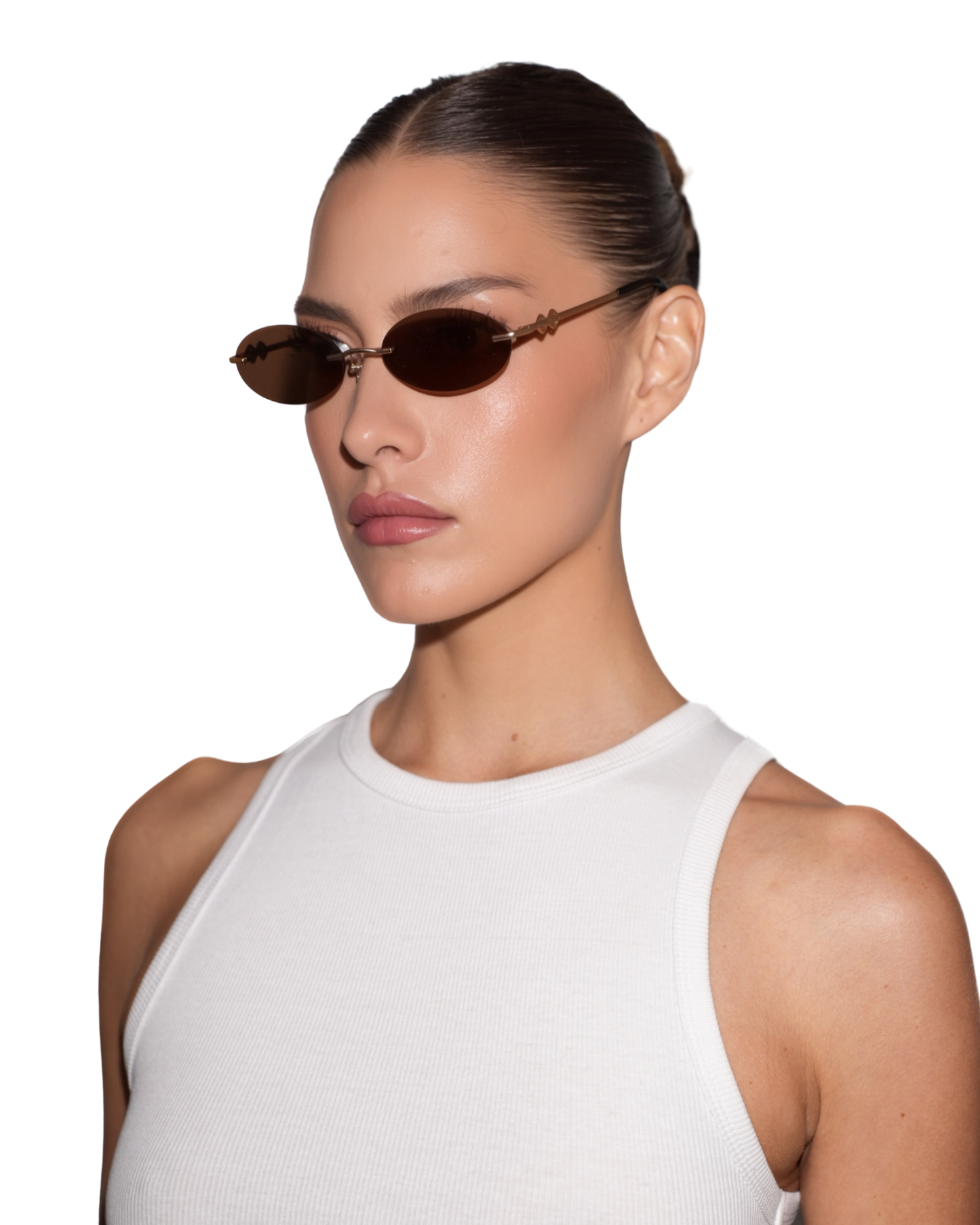 Vicky - Brown Sunglasses
