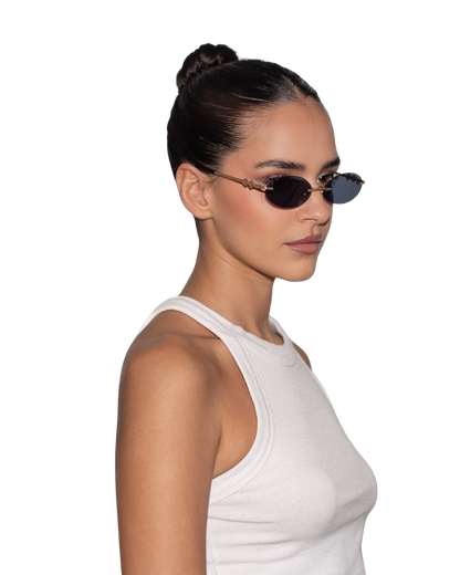 Vicky - Navy Blue Sunglasses