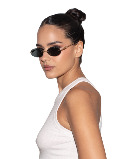 Vicky - Olive Sunglasses