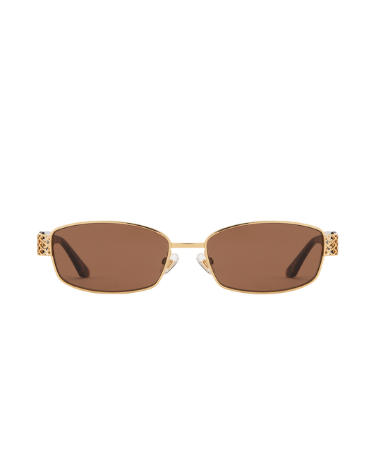 Nat - Brown Sunglasses