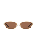 Nat - Brown Sunglasses