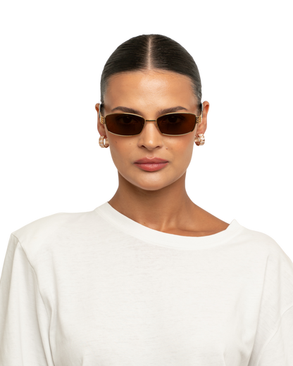 Nat - Brown Sunglasses