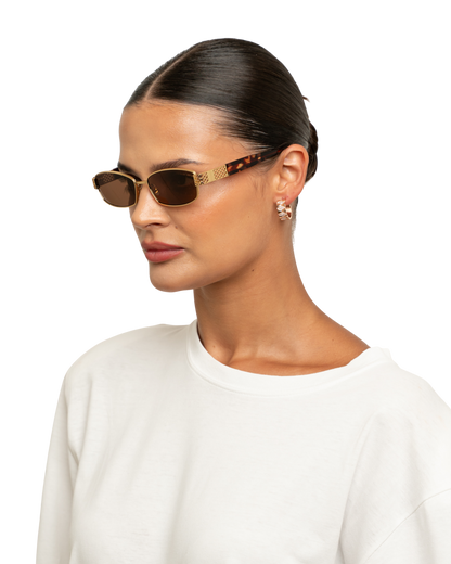 Nat - Brown Sunglasses