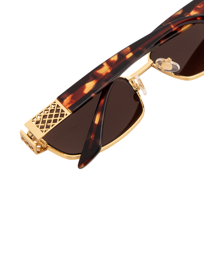 Nat - Brown Sunglasses
