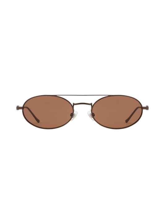 Noa - Amber Brown Sunglasses