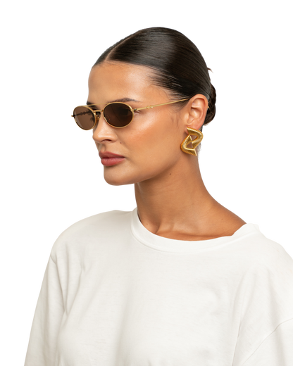 Noa - Brown Sunglasses