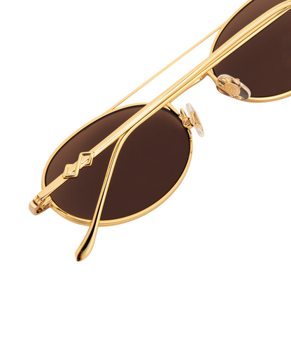 Noa - Brown Sunglasses