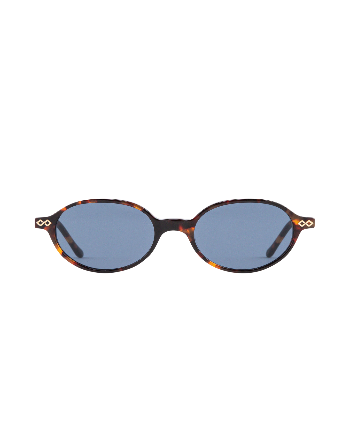 Noor - Blue on Tortoise Sunglasses