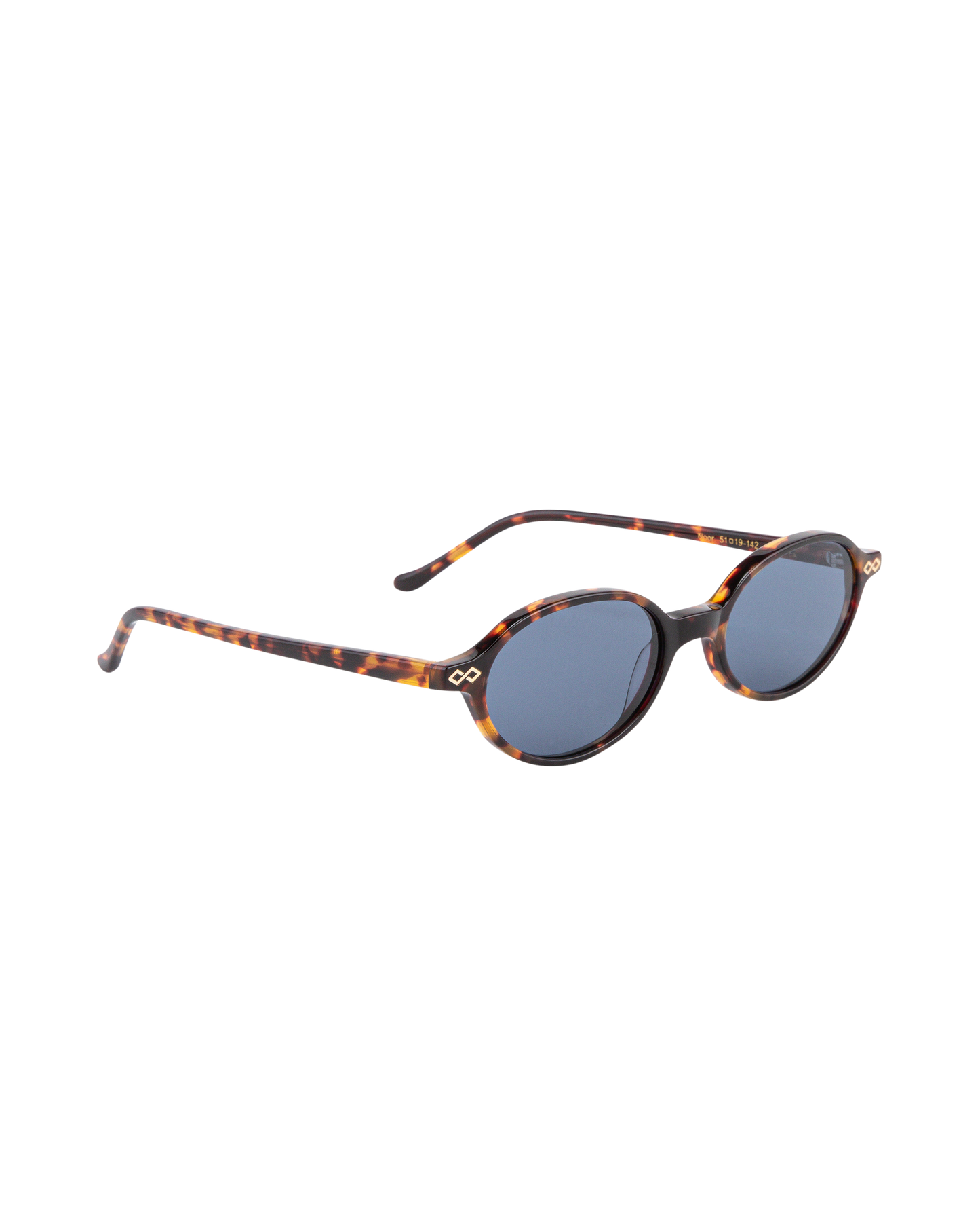 Noor - Blue on Tortoise Sunglasses