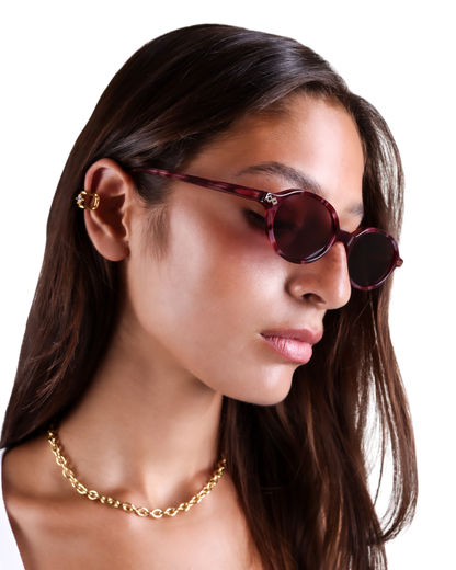 Noor - Cherry Tortoise Sunglasses