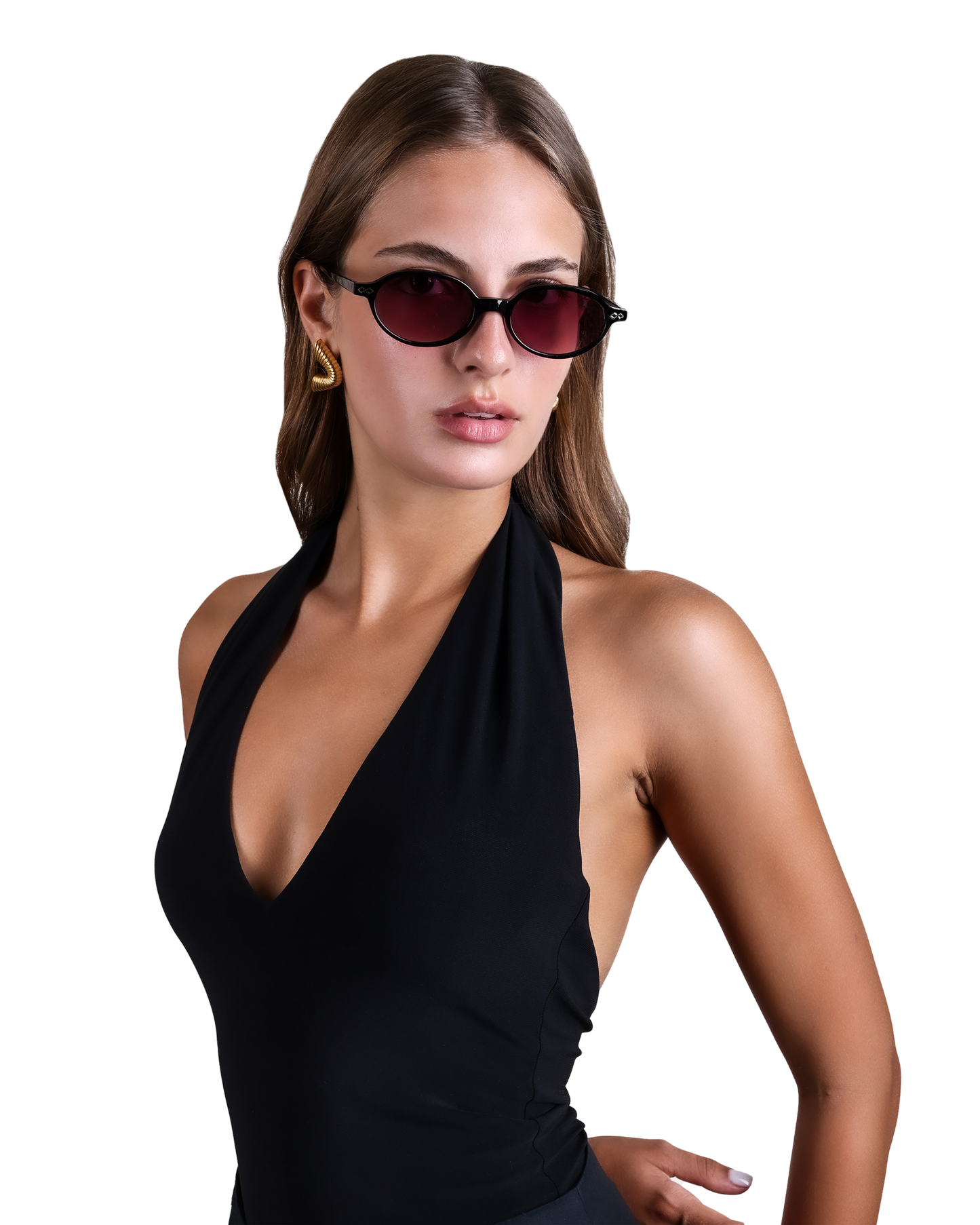 Noor - Plum Sunglasses