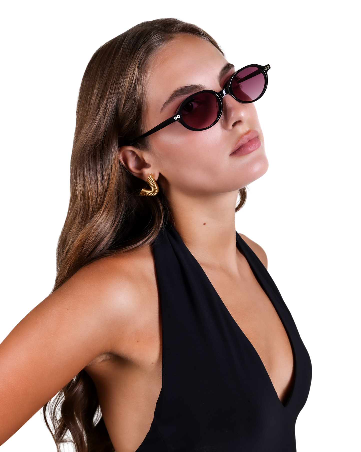 Noor - Plum Sunglasses