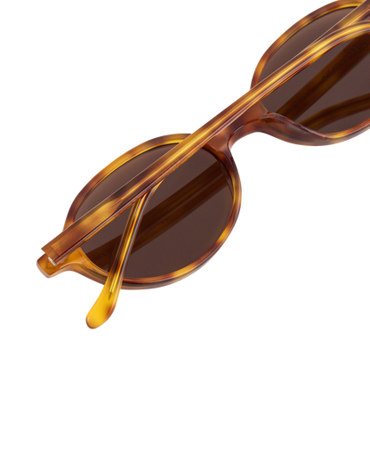 Noor - Yellow Honey Tortoise Sunglasses