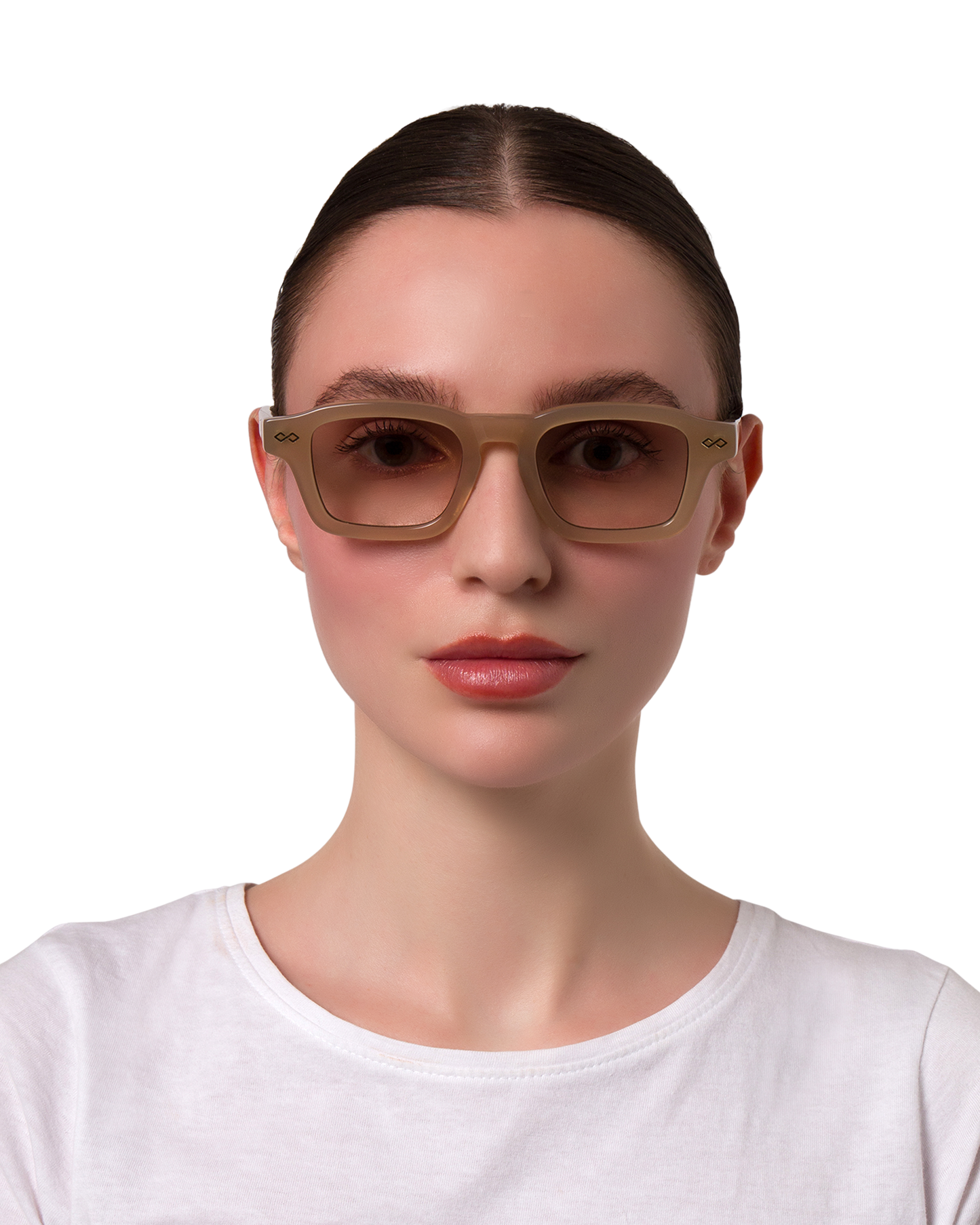 Nora - Cream Sunglasses