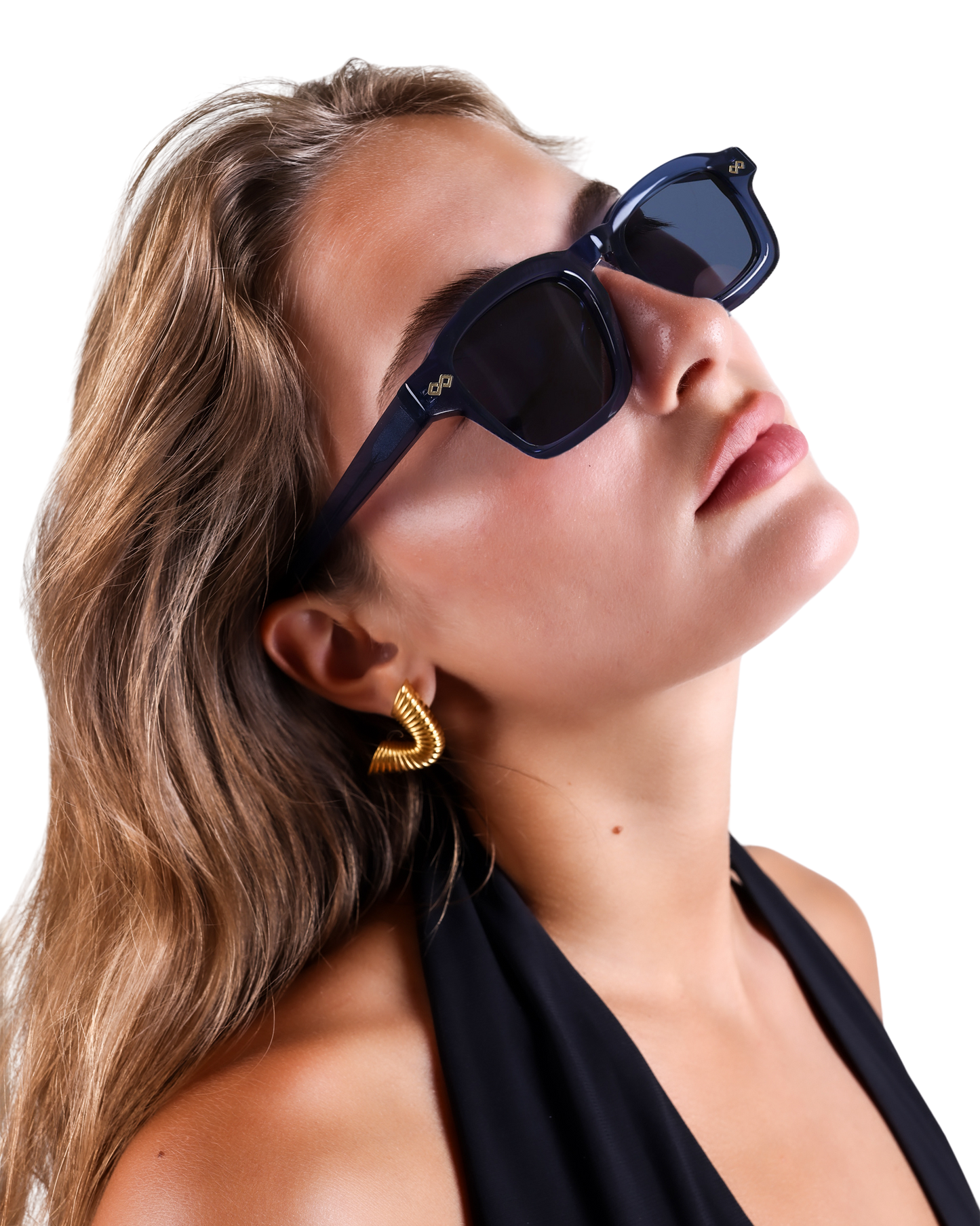 Nora - Navy Blue Sunglasses