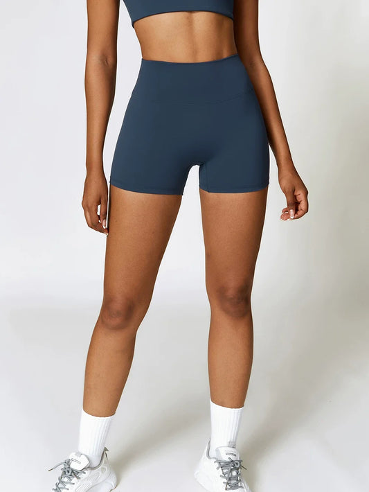 LOA Sculpt Elite Biker Short Deep Blue