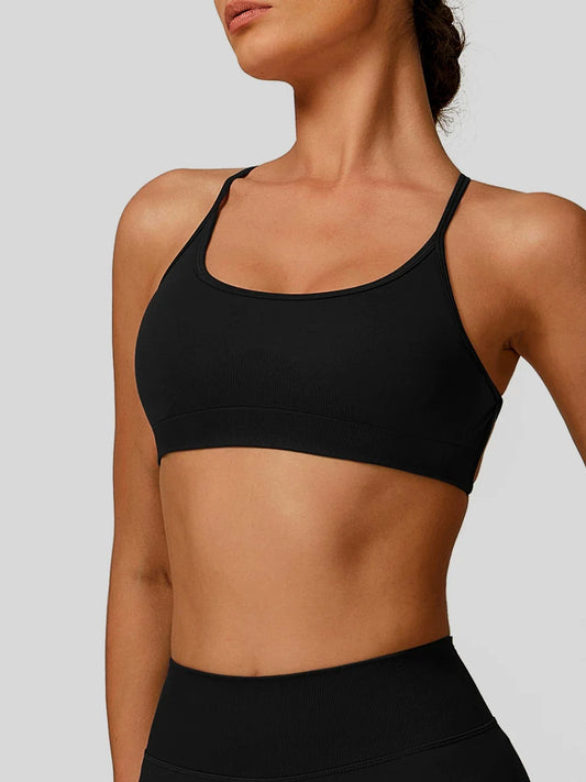 LOA SculptCore Plunge Bra Black