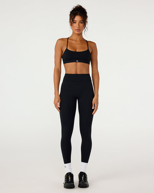 CSB Form Invisible Scrunch Leggings | Black
