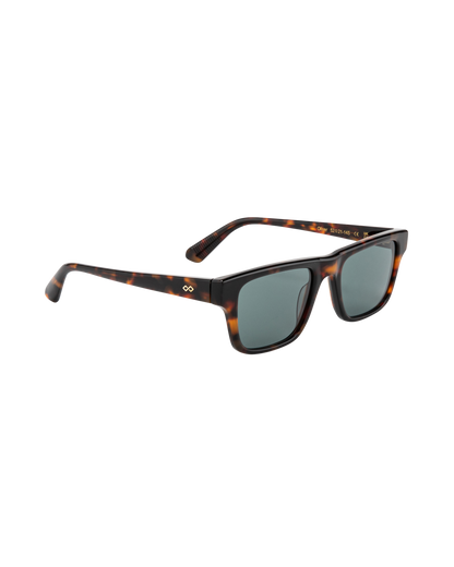 Oliver - Green on Tortoise Sunglasses