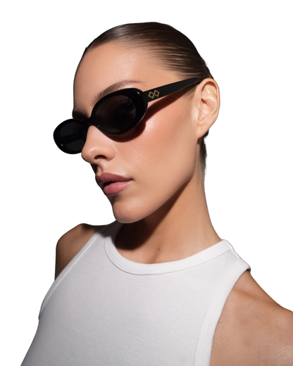 Olivia - Black Sunglasses