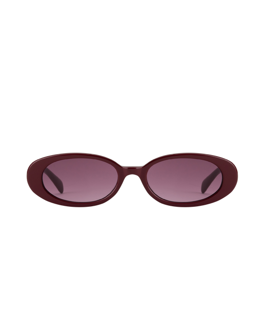 Olivia - Burgundy Sunglasses