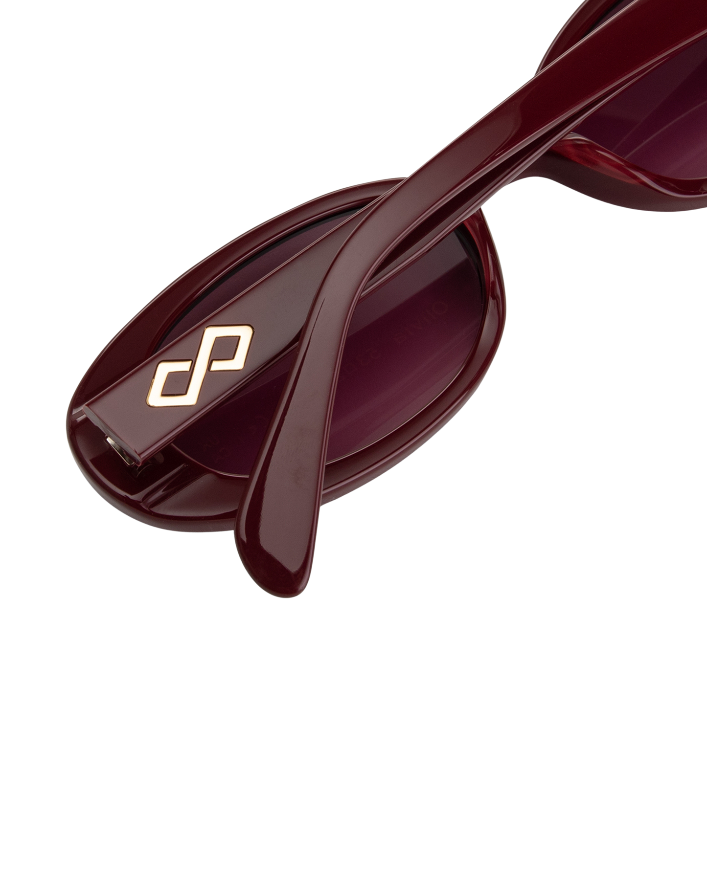 Olivia - Burgundy Sunglasses
