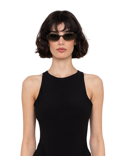 Olivia - Khaki Sunglasses