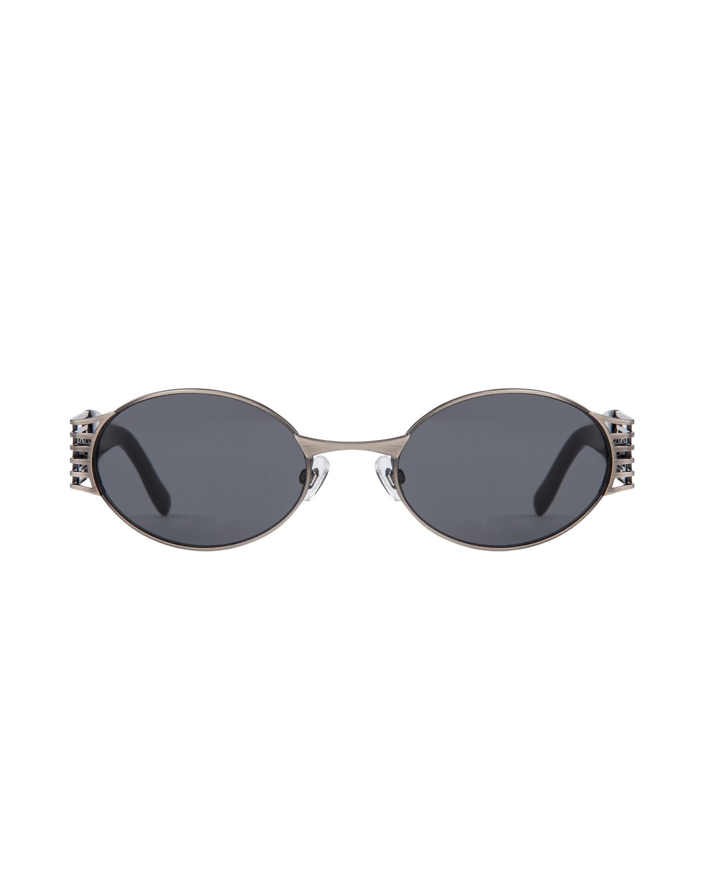 Pam - Black on Silver Sunglasses
