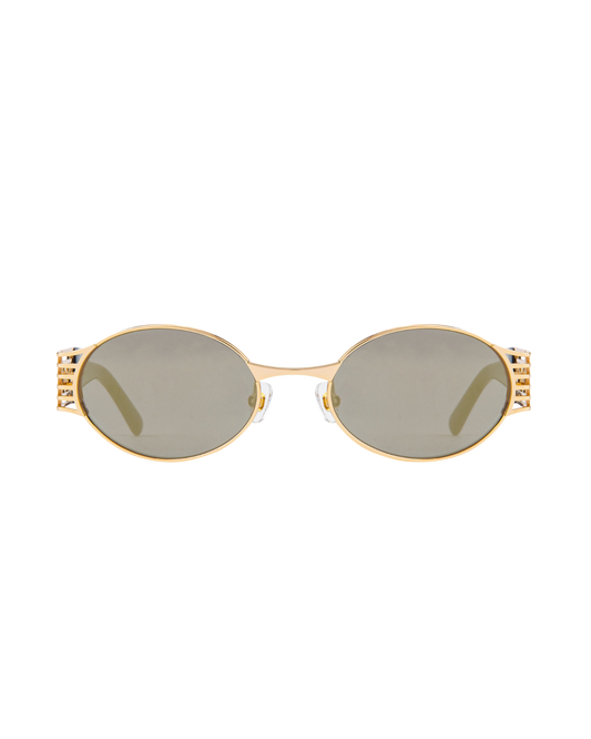 Pam - Mirror Gold Sunglasses