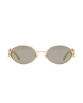 Pam - Mirror Gold Sunglasses