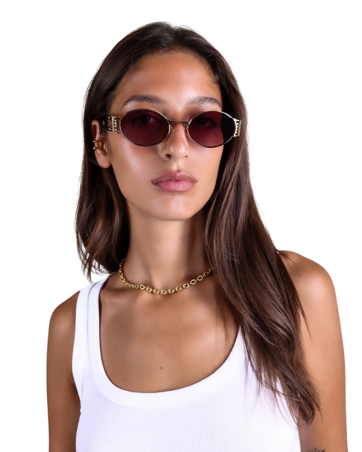 Pam - Plum Sunglasses