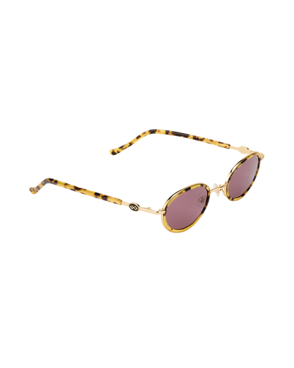 Rea - Yellow Tortoise Sunglasses
