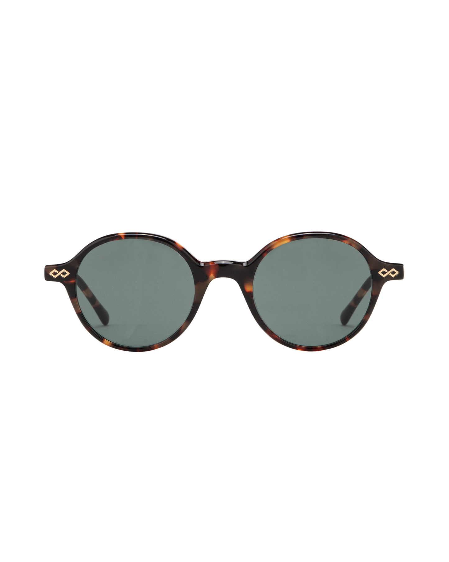 Rey - Green on Tortoise Sunglasses