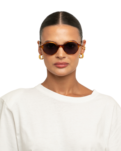Rey - Honey Tortoise Sunglasses