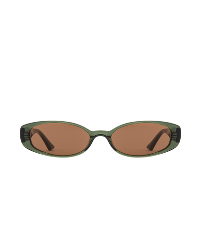 Rio - Brown on Olive Sunglasses