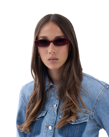 Rio - Burgundy Sunglasses