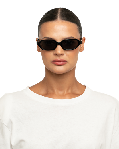 River - Black Sunglasses