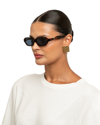 River - Blue on Tortoise Sunglasses