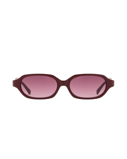 River - Burgundy Sunglasses