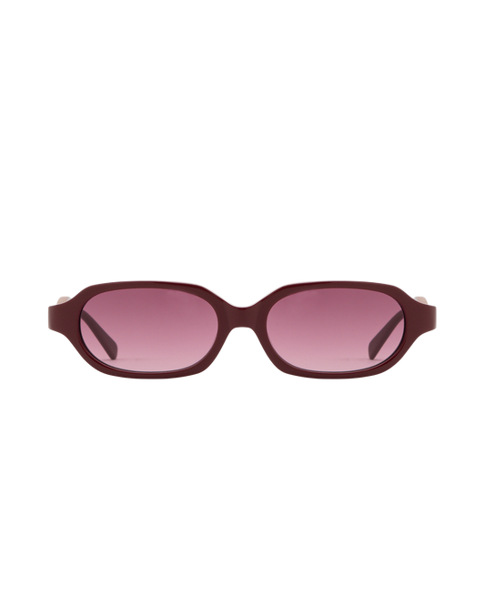 River - Burgundy Sunglasses