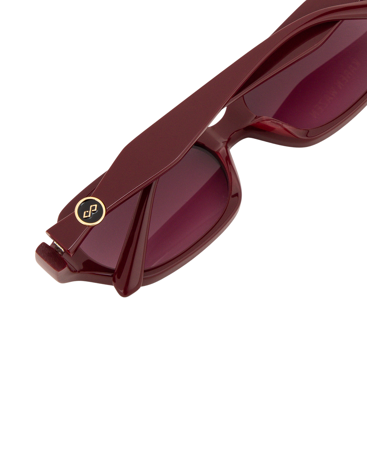 River - Burgundy Sunglasses