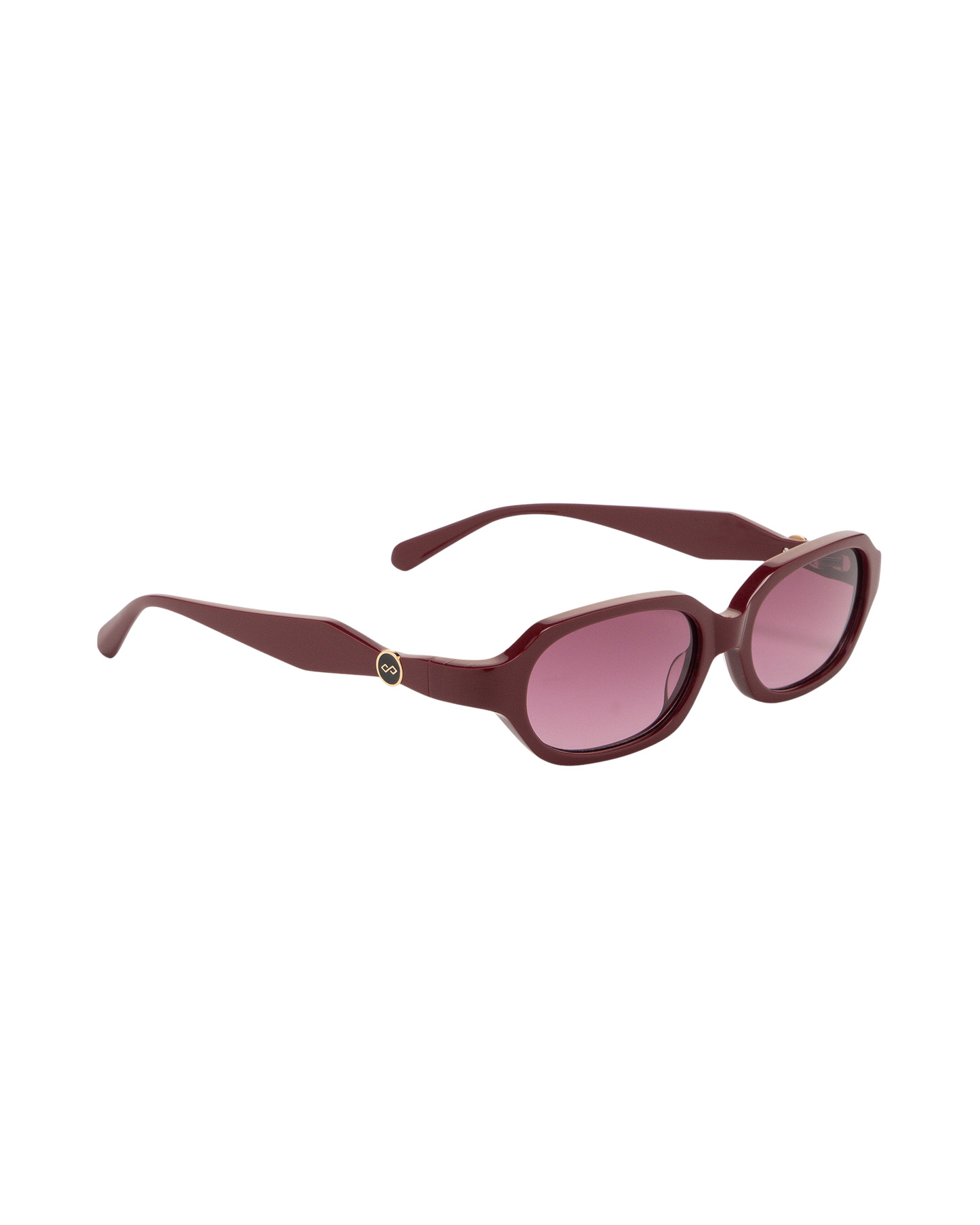 River - Burgundy Sunglasses
