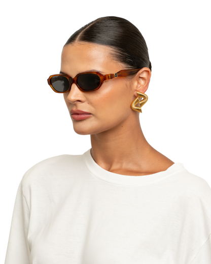 River - Honey Tortoise Sunglasses